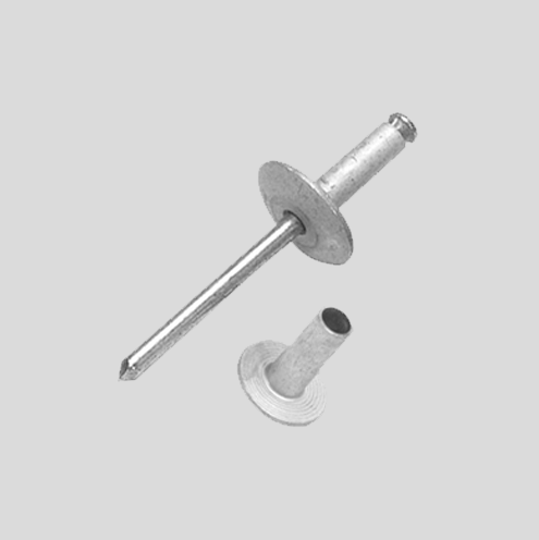 Blind Rivets 3/32 x 5/8 Alum5052 Steel Close Type Large Flange 7S